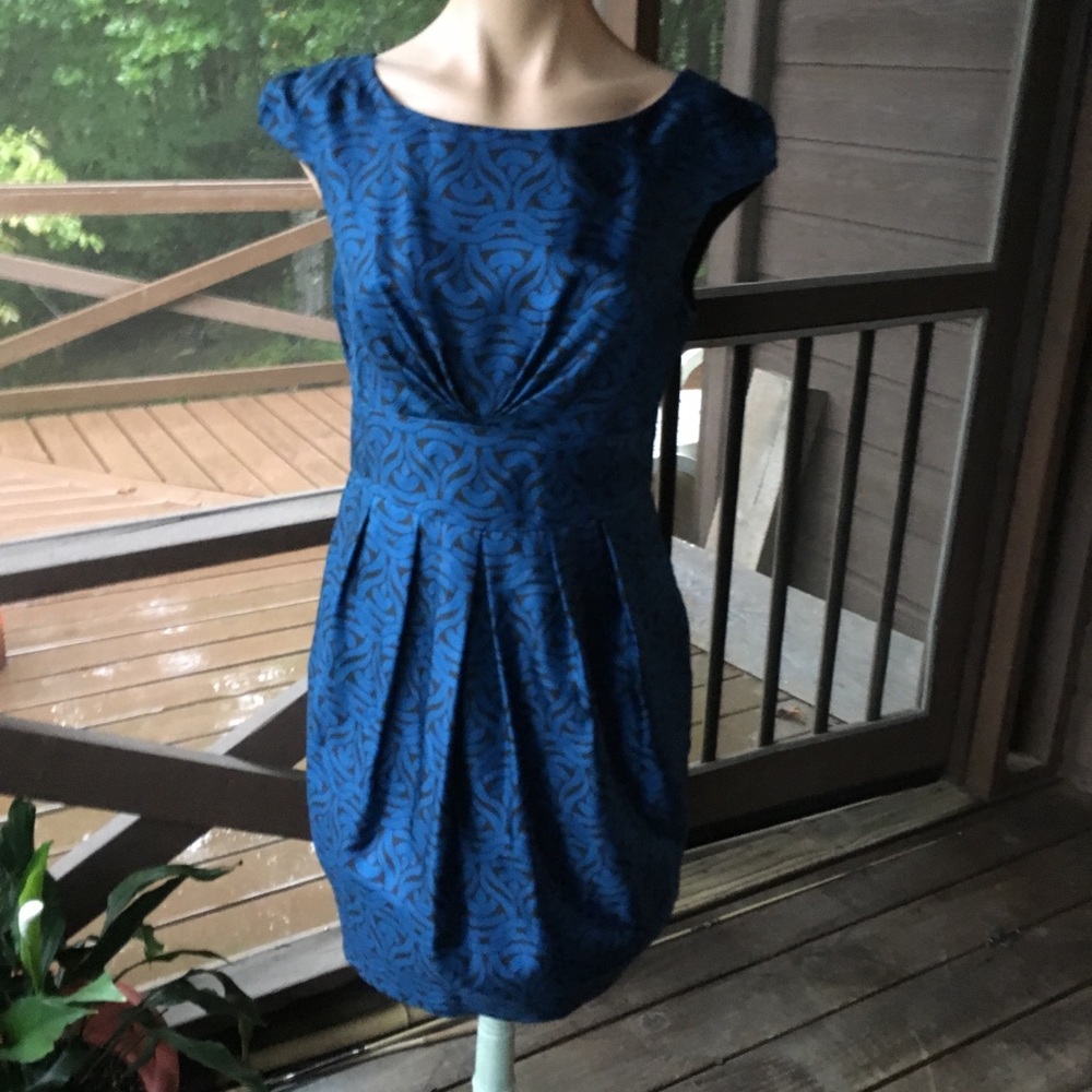 Host Pick! 💙 Blue Silk Banana Republic Dress - 4P